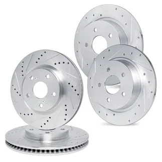 R1 Concepts WGPN2-63073 Brake Rotor- D/S - Silver